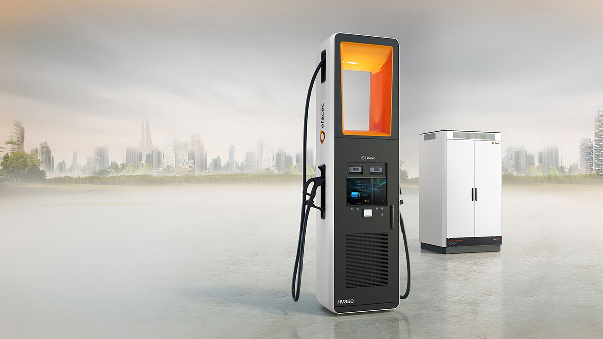 High Power UltraFast charging Station 350 kW Efacec Electric Mobility